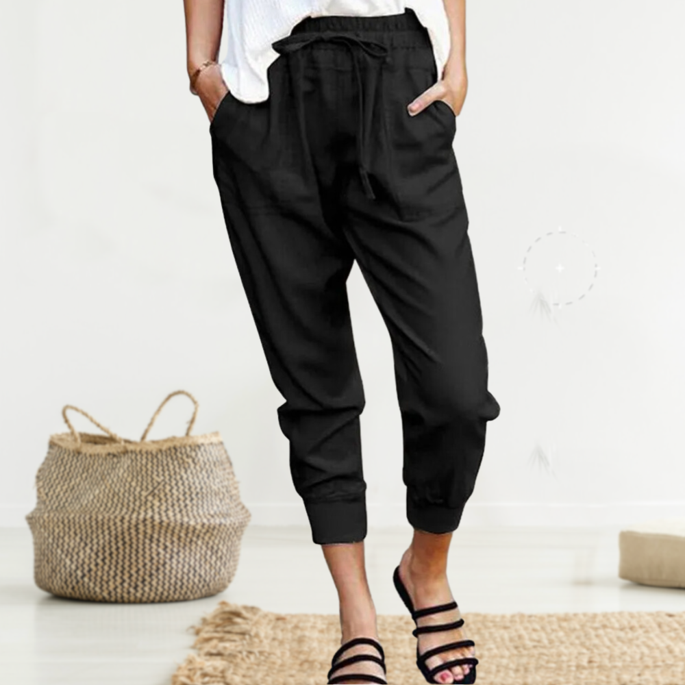Wendla - Lässige Und Stylische Leinen Hose