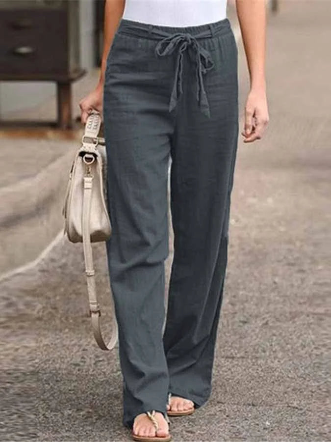 Delia - Leinenhose Für Damen