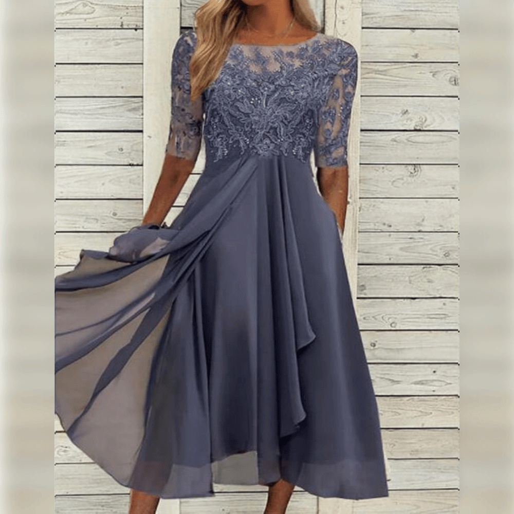 Anneliese - Midi Kleid Für Damen
