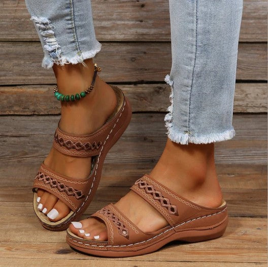 Ines - Stilvolle Orthopädische Sandalen