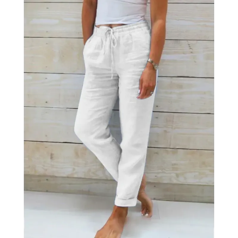 Barbelin - Stylische Leinenhose Für Damen