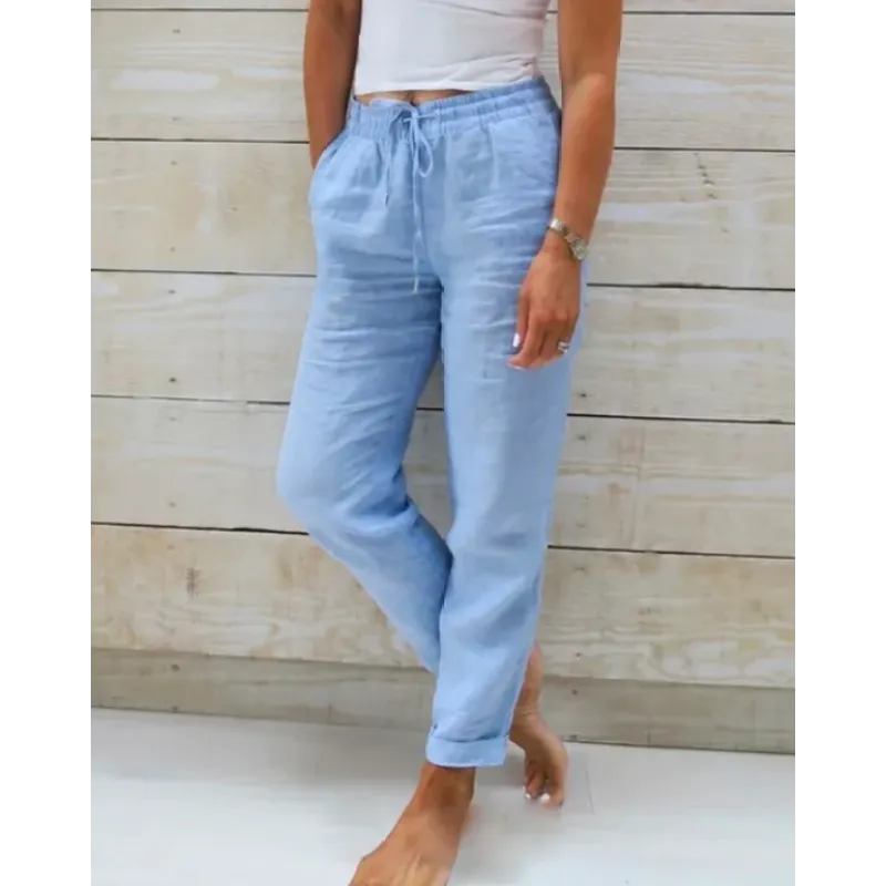 Barbelin - Stylische Leinenhose Für Damen