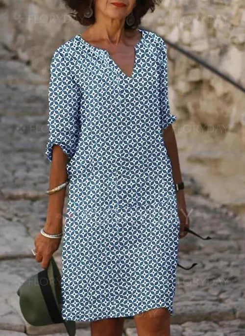Edelina - Midi Kleid Für Damen