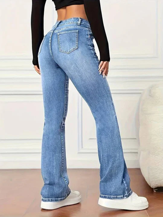 Xara - Ausgestellte Jeans Im Vintage-look Mit Stretch