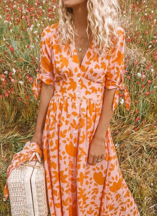 Edda - Stylisches Und Einzigartiges Kleid Für Den Sommer/Frühling