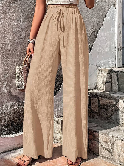 Dide - Lässige Hose Mit Weitem Beinbund