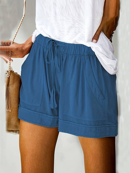 Cato - Shorts Mit Elastischem Bund Und Kordelzug Für Frühling/Sommer
