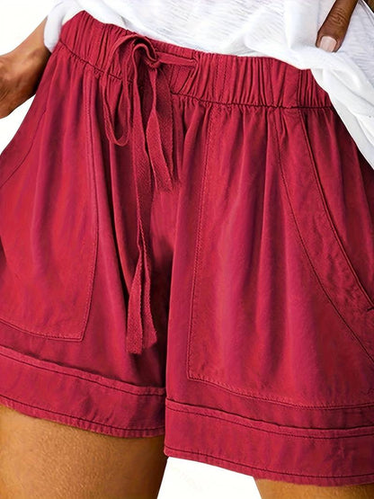 Cato - Shorts Mit Elastischem Bund Und Kordelzug Für Frühling/Sommer