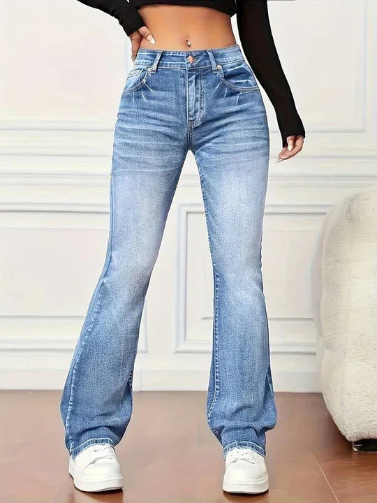 Xara - Ausgestellte Jeans Im Vintage-look Mit Stretch