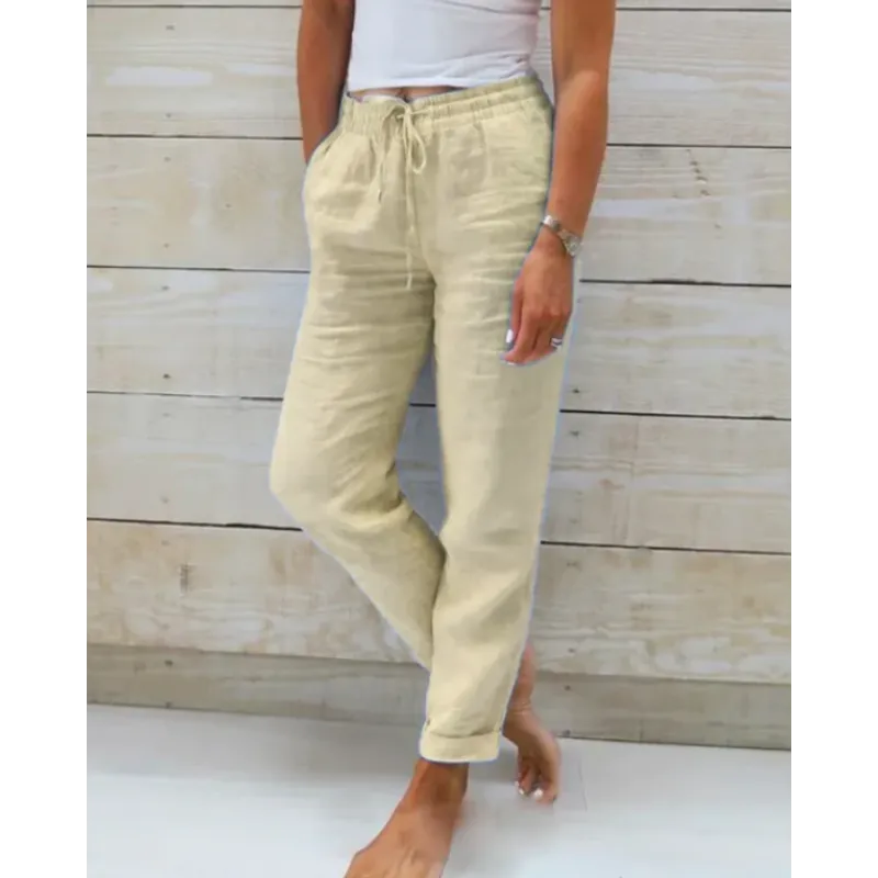 Barbelin - Stylische Leinenhose Für Damen