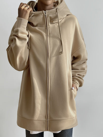 Hannelore - Lässiger Sport-Hoodie Mit Reißverschluss