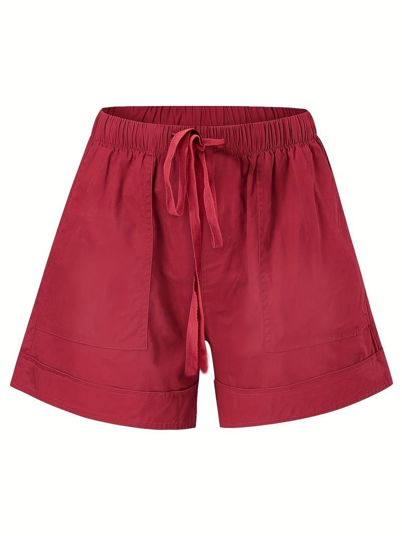 Cato - Shorts Mit Elastischem Bund Und Kordelzug Für Frühling/Sommer