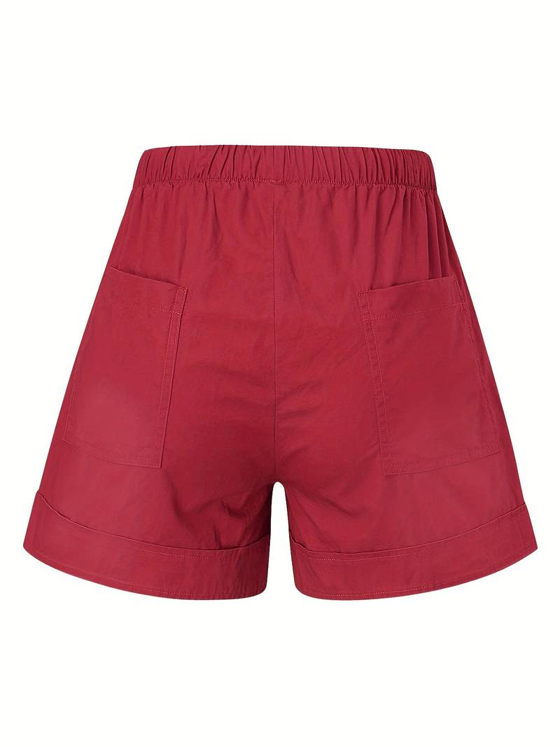 Cato - Shorts Mit Elastischem Bund Und Kordelzug Für Frühling/Sommer