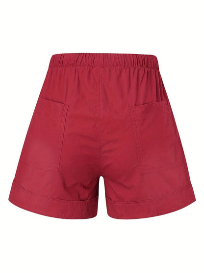 Cato - Shorts Mit Elastischem Bund Und Kordelzug Für Frühling/Sommer