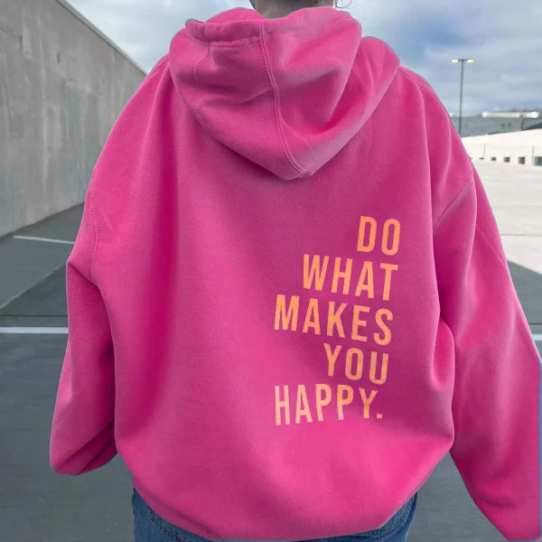 Clarina - Stylischer Hoodie Mit Schriftzug