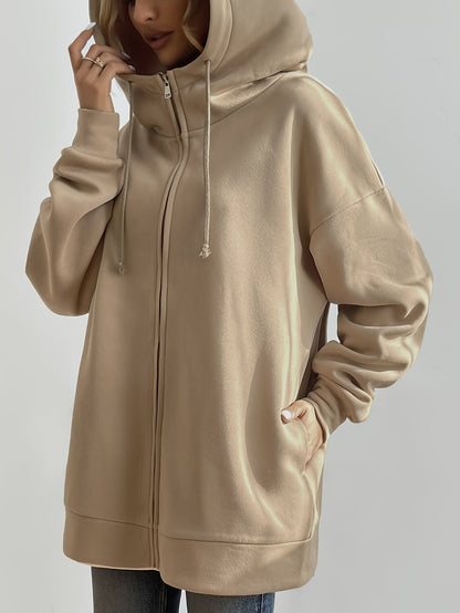 Hannelore - Lässiger Sport-Hoodie Mit Reißverschluss
