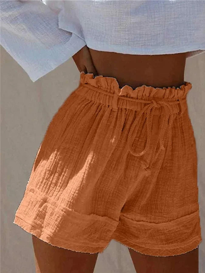 Philine - Lässige Und Stylische Leinen Shorts
