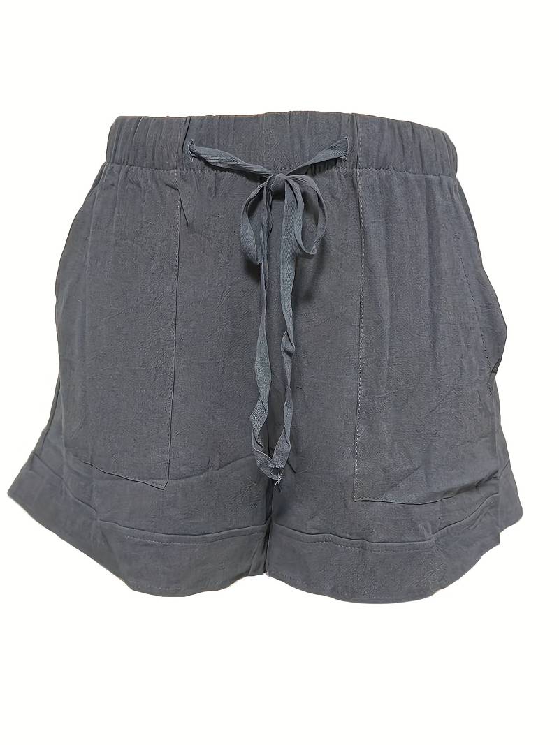 Cato - Shorts Mit Elastischem Bund Und Kordelzug Für Frühling/Sommer