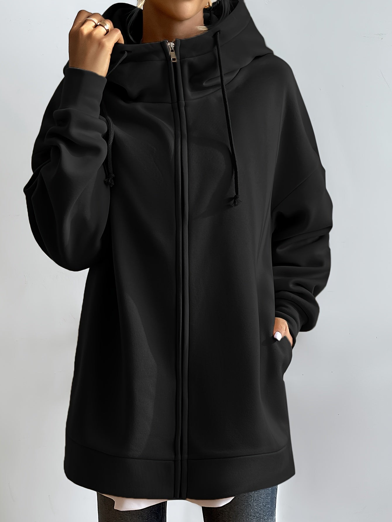 Hannelore - Lässiger Sport-Hoodie Mit Reißverschluss