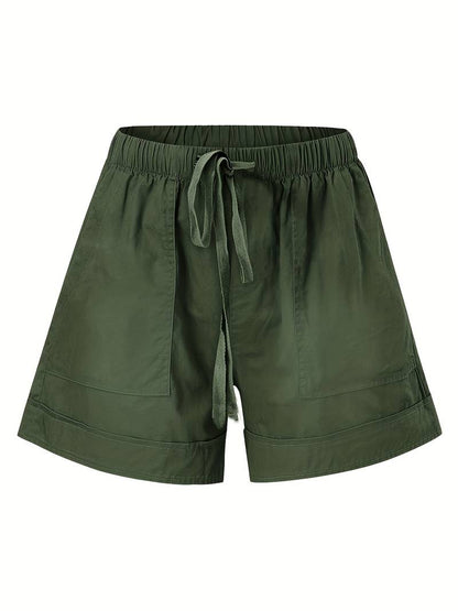 Cato - Shorts Mit Elastischem Bund Und Kordelzug Für Frühling/Sommer
