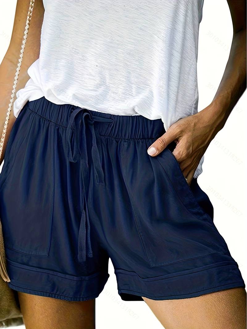 Cato - Shorts Mit Elastischem Bund Und Kordelzug Für Frühling/Sommer