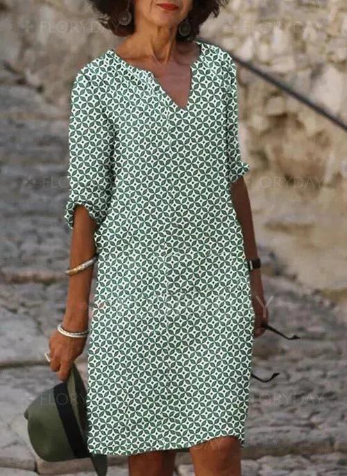 Edelina - Midi Kleid Für Damen