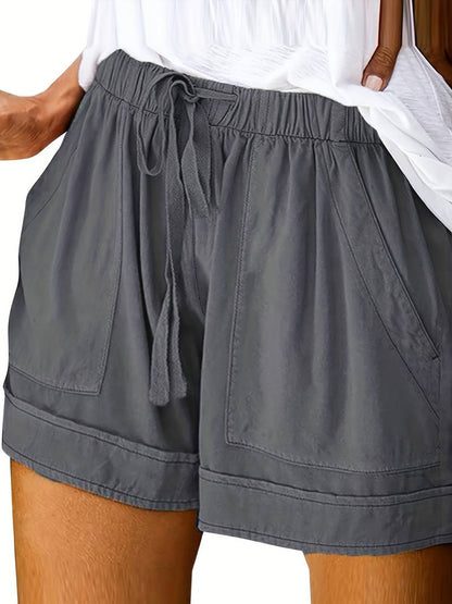 Cato - Shorts Mit Elastischem Bund Und Kordelzug Für Frühling/Sommer