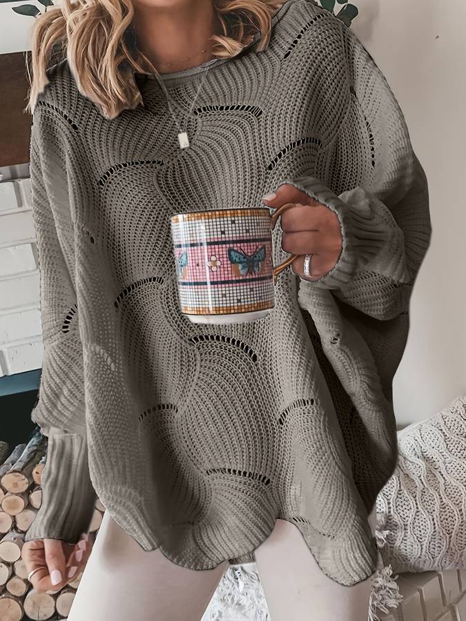 Marita - Schlichter, Lässiger Strickpullover