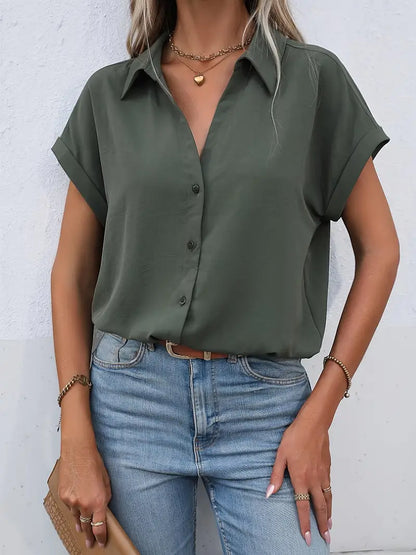Livia - Lässiges Kurzarmshirt Für Den Frühling