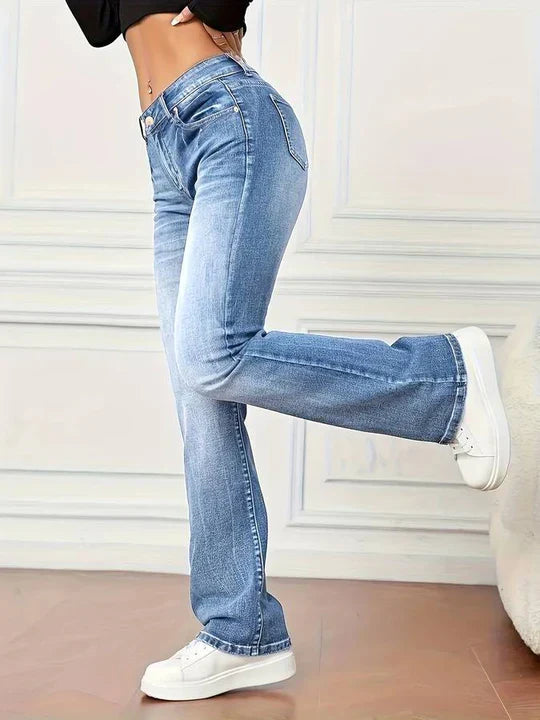 Xara - Ausgestellte Jeans Im Vintage-look Mit Stretch