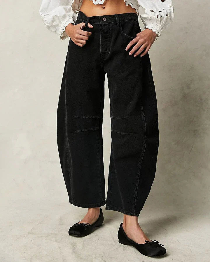 Jorinde - Mid Rise Barrel Jeans Für Damen