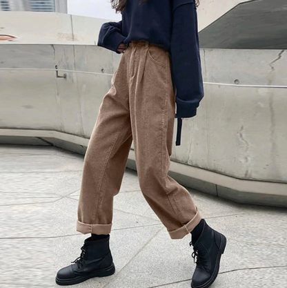 Cilly - Lässige Freizeithose Aus Cord