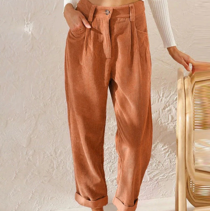 Cilly - Lässige Freizeithose Aus Cord