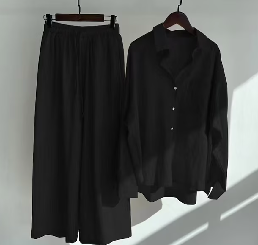 Heda - Stylisches Und Zweiteiliges Leinen Set