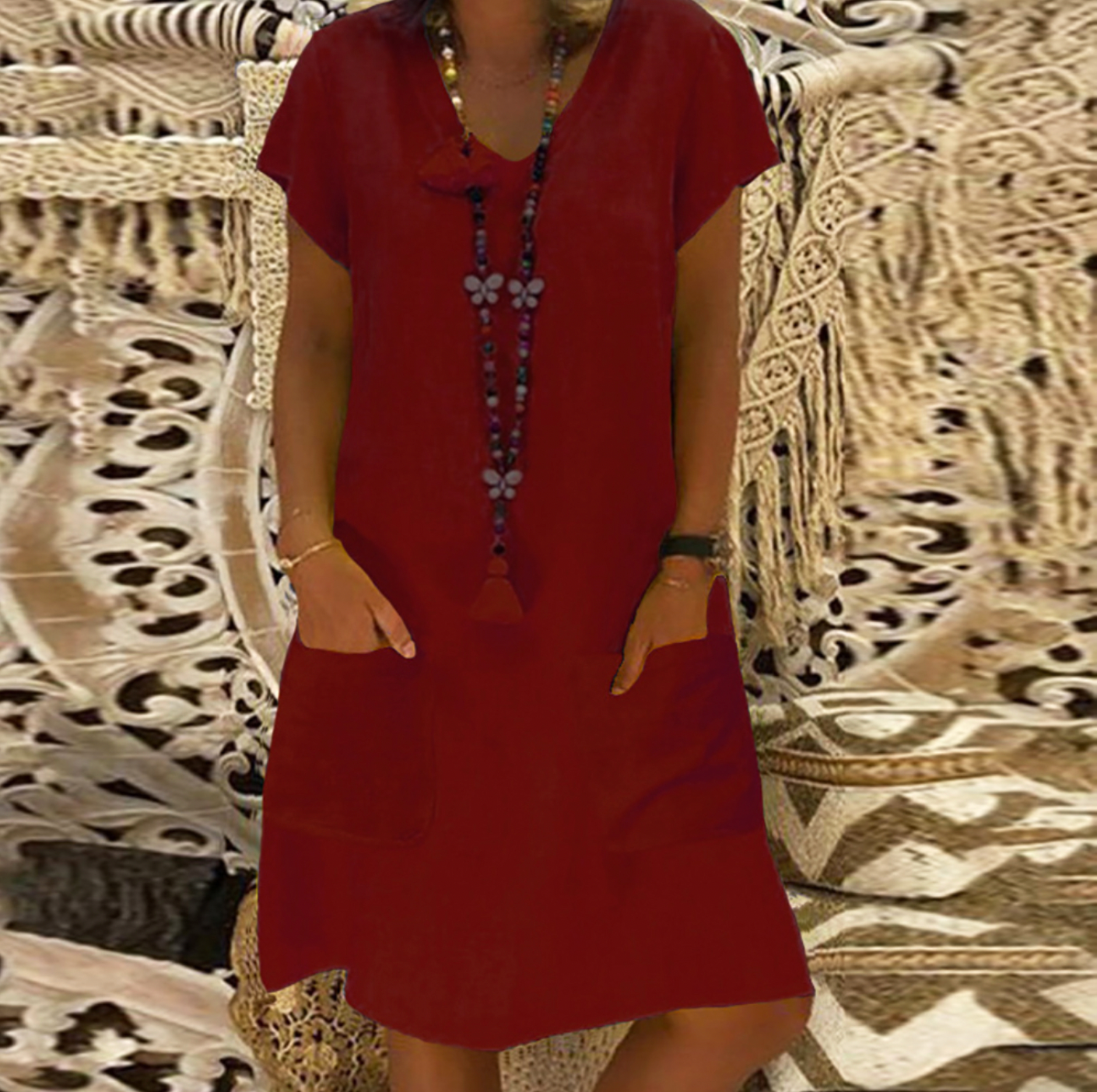 Christel - Super Stylisches Kleid Für Damen