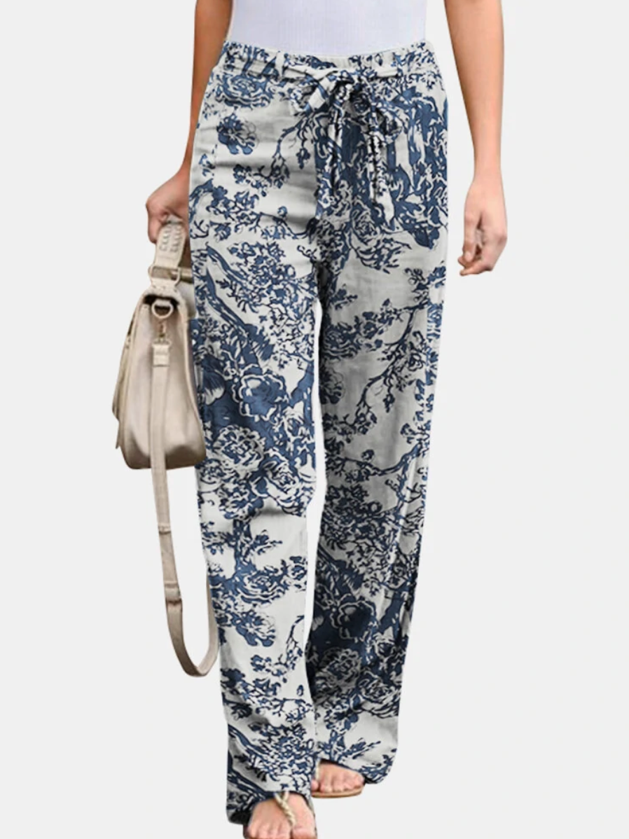Famke - Lockere Und Stylische Leinen Hose