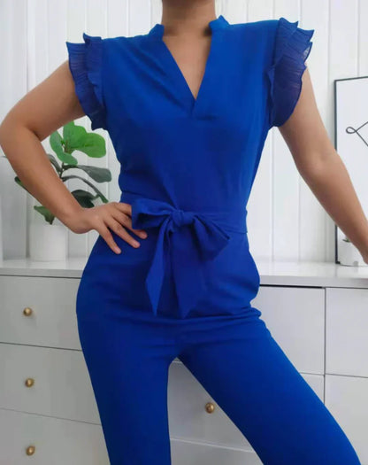 Johanna - Stilvoller Und Eleganter Overall Für Den Frühling