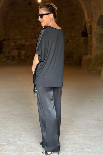 Ilsabeth - Zweiteiliges Satin Dress Für Damen