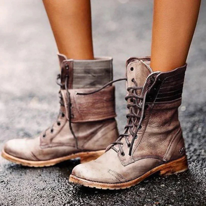 Bente - Stylische Lederstiefel