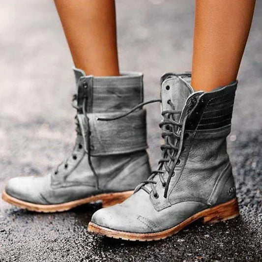 Bente - Stylische Lederstiefel