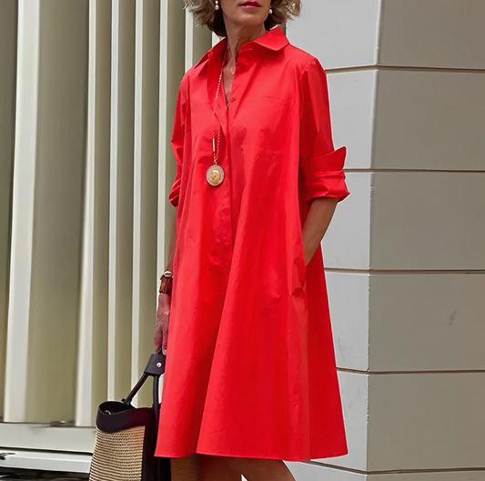 Hildegard - Midi-Kleid Für Damen