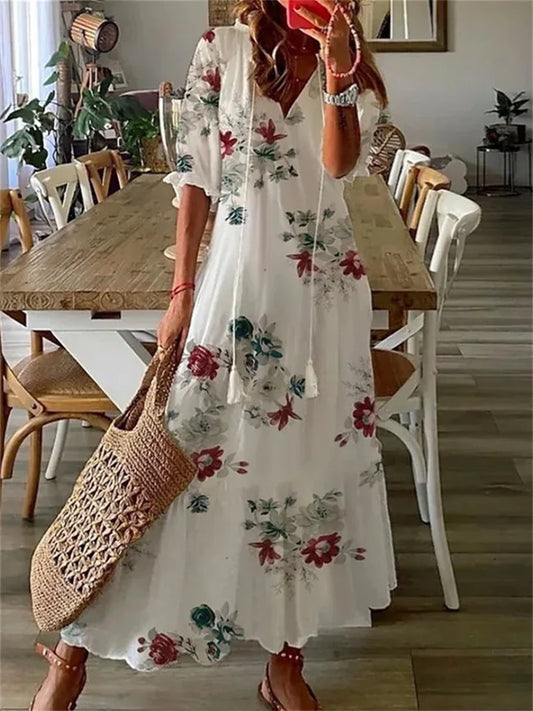 Gundula - Maxi Kleid für Damen