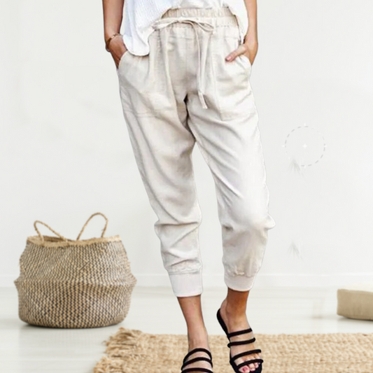 Wendla - Lässige Und Stylische Leinen Hose