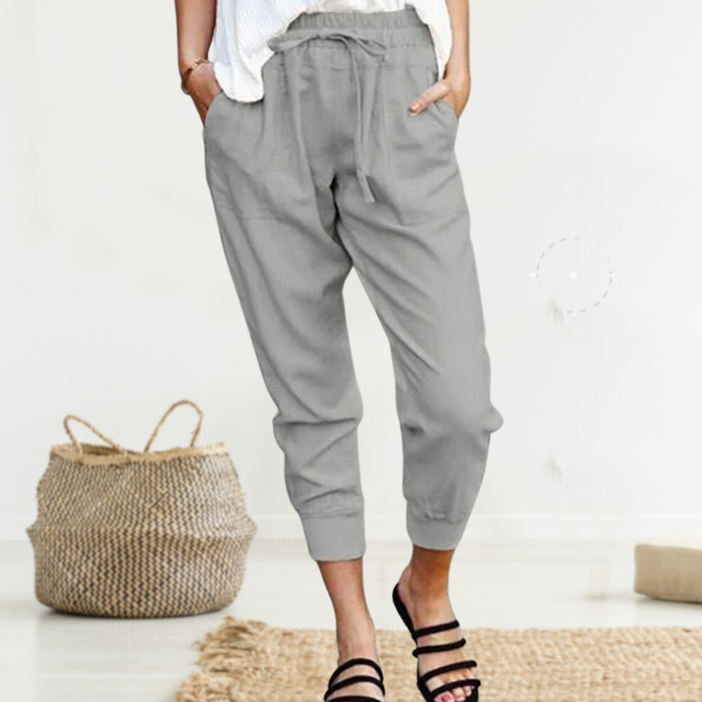 Wendla - Lässige Und Stylische Leinen Hose