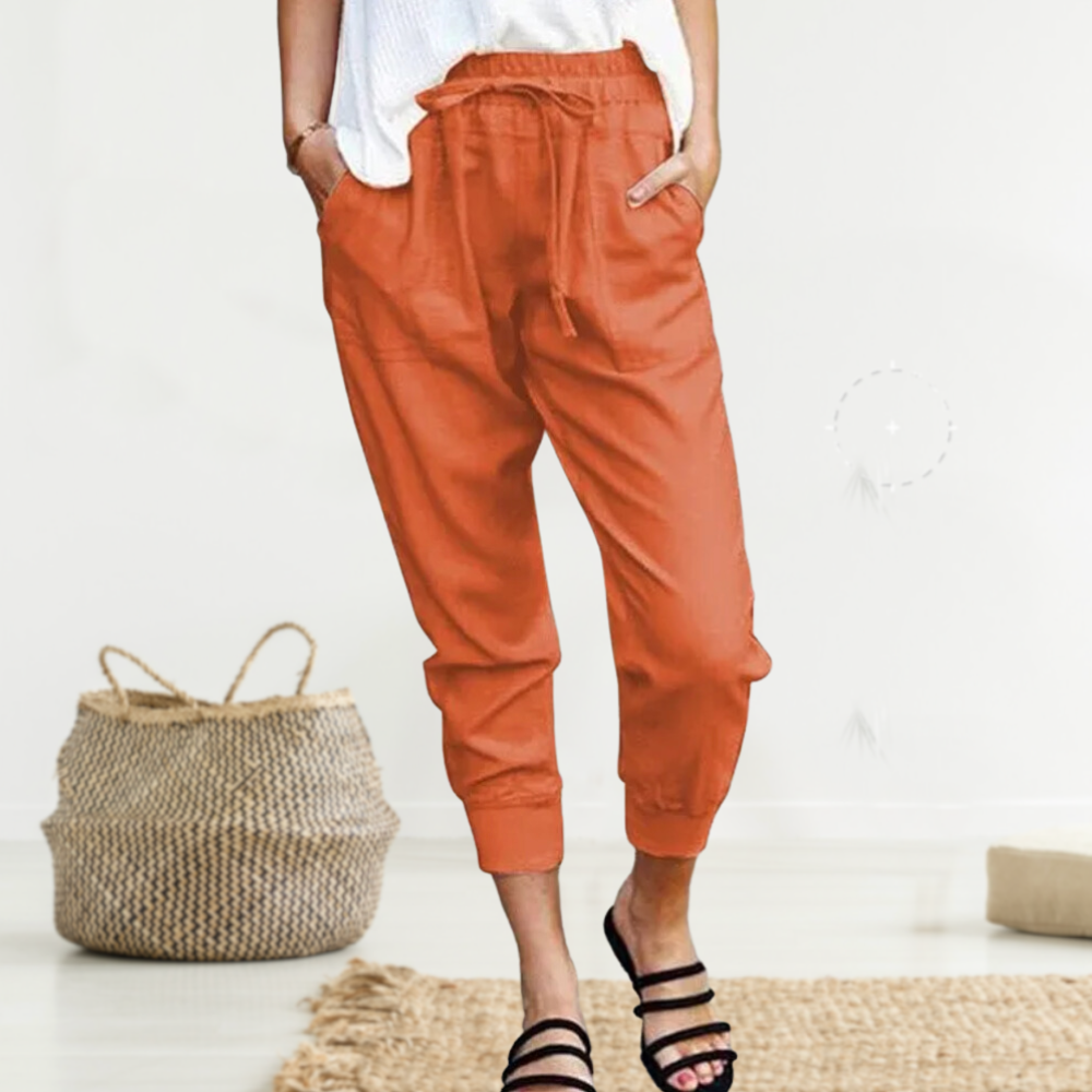 Wendla - Lässige Und Stylische Leinen Hose