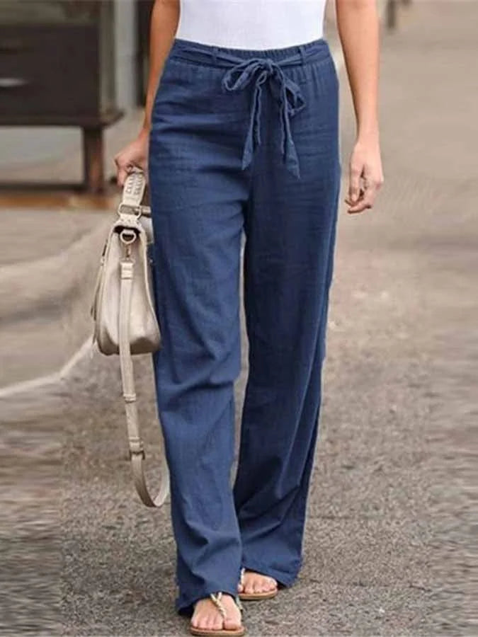 Delia - Leinenhose Für Damen