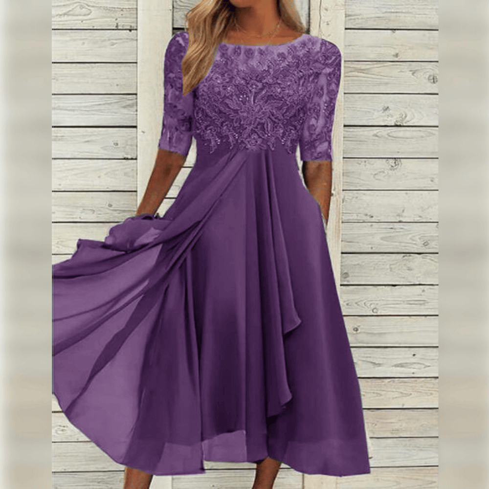 Anneliese - Midi Kleid Für Damen