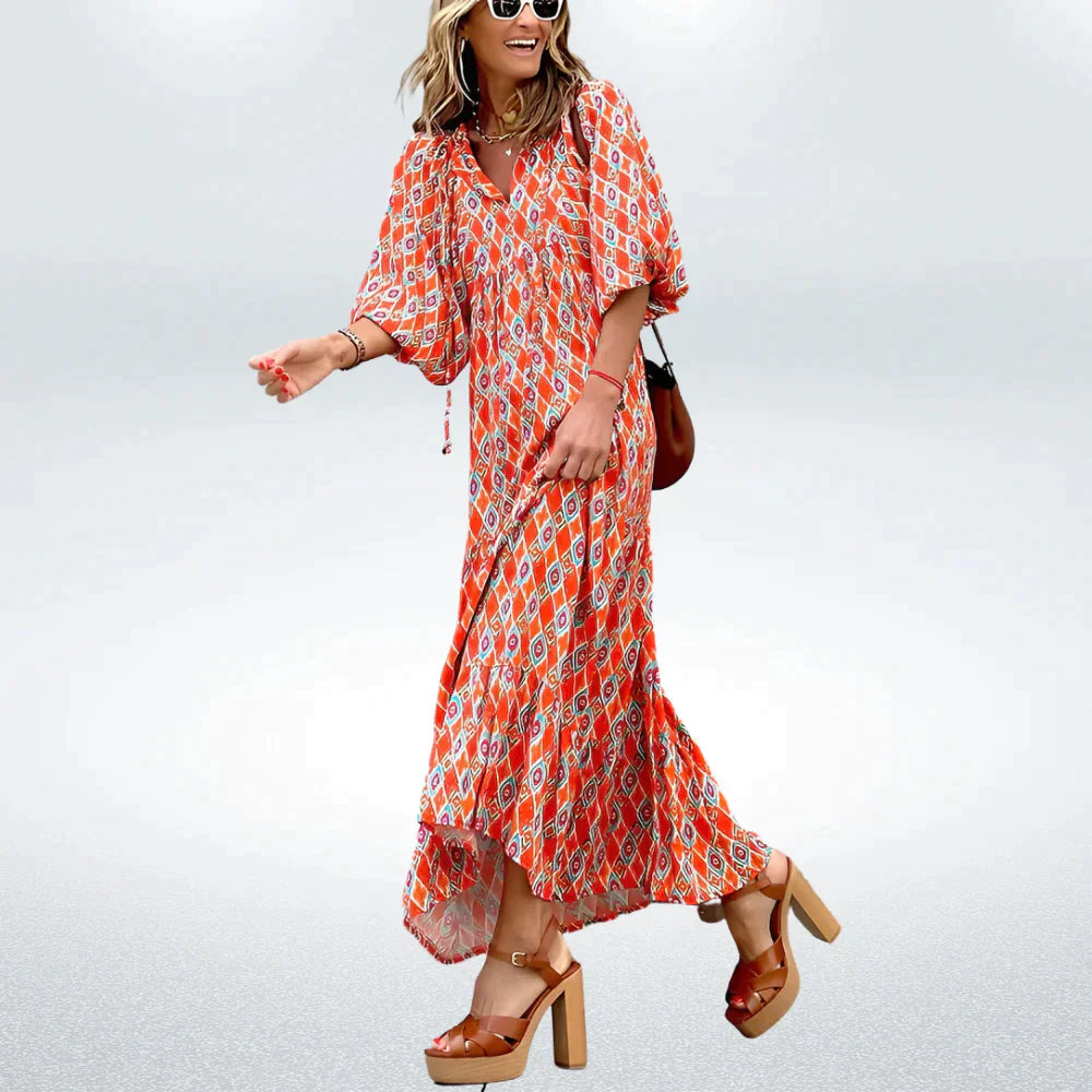 Amalindis - Super Stylisches Freizeitkleid Für Damen