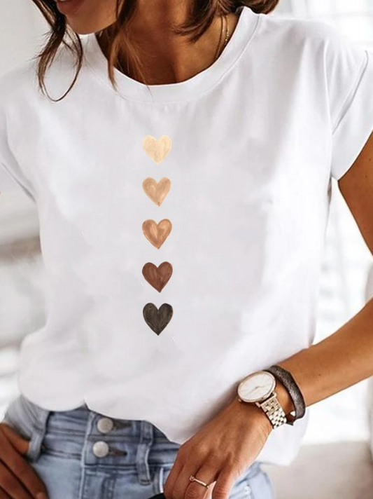 Gudrun - Bedrucktes T-Shirt für Damen
