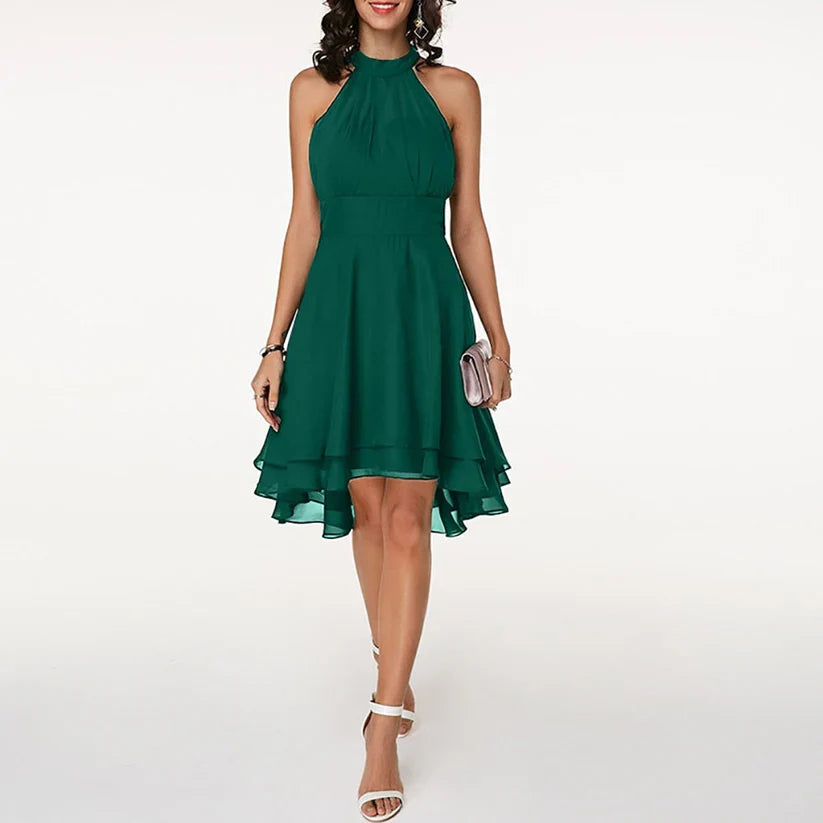 Adelinde - Stilvolles Kleid Mit Charmanten Rüschen